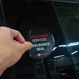 The All-New Sime Darby Services Assurance Seal