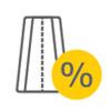 No road tax icon | Hertz